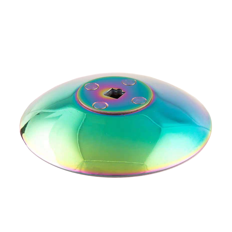 Garde de fleuret chromatique iridescente