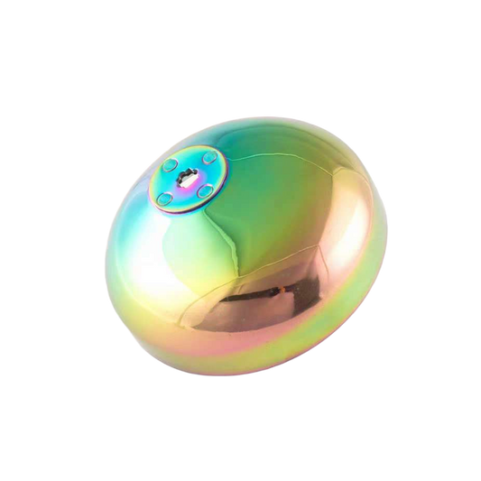 Garde d'épée chromatique iridescente