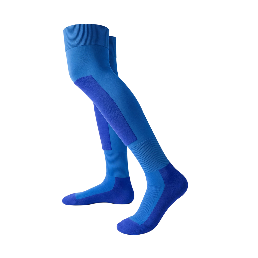 Chaussettes colorées rembourées