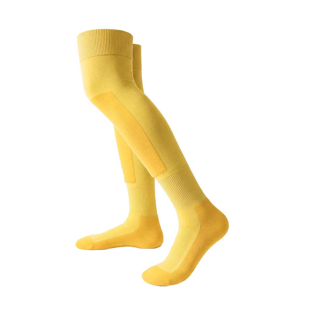 Chaussettes colorées rembourées