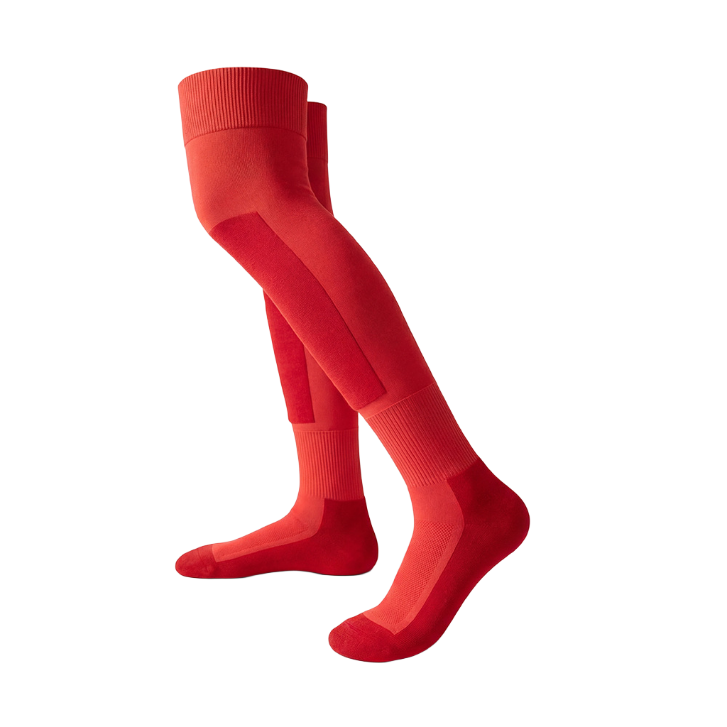 Chaussettes colorées rembourées